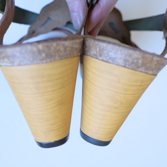 Wanda Panda Genuine Leather Sandals, Size 38 *Made in Spain - Picture 7 of 9